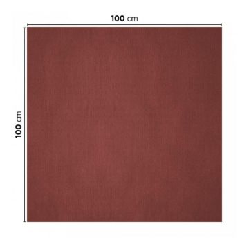 Скатерть бумажная 100*100 см, бордо, 20 шт, Garcia de PouИспания