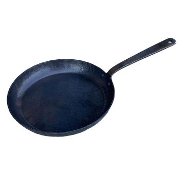 Сковорода для подачи 22 см h3 см круглая "Vintage Blued" углерод. сталь ИНДУКЦИЯ P.L.