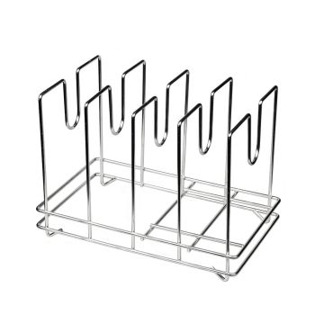 Подставка стойка для подносов/сеток для пиццы 37*22*26,5 см 4 ячейки P.L. Proff Cuisine