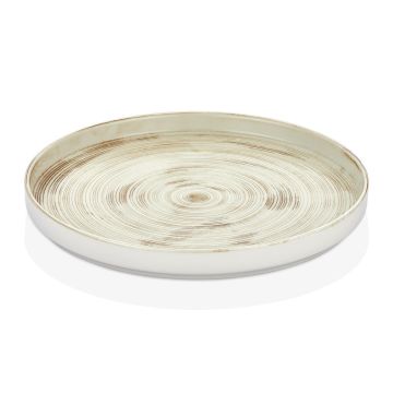 Тарелка с бортом d 23 см h2 см Falme Brown By Bone Innovation [6]