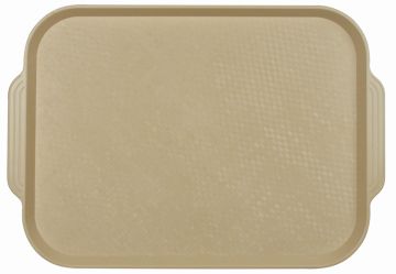 Поднос столовый из полистирола 450х355 мм бежевый [1730]