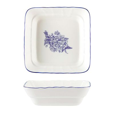 Салатник  800 мл 20*20 см h5,2 см квадратный Sea Flower P.L. Proff Cuisine [6]