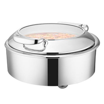 Мармит электрический 7 л круглый с откидной крышкой и окном Vienna SUNNEX