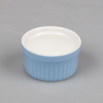 Соусник 80 мл 6,5 см Рамекин круглый голубой фарфор P.L. Proff Cuisine [10]