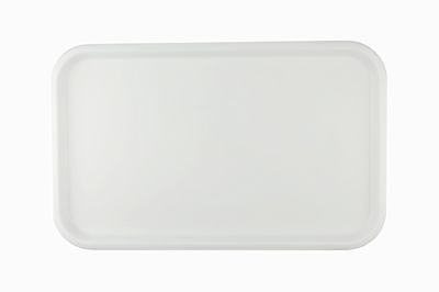 Поднос 52,5*32,5 см. белый поверхность шагрень (148) MGprof /1/10/