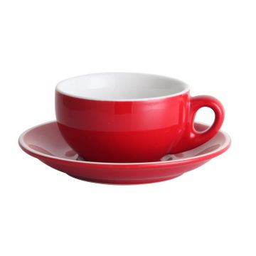 Чайная пара 220 мл красная d 9,8 см h5,5 см Barista (Бариста) P.L. Proff Cuisine [6]