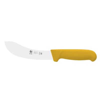 Нож для снятия кожи 160/290 мм. изогнутый, желтый SAFE Icel /1/6/