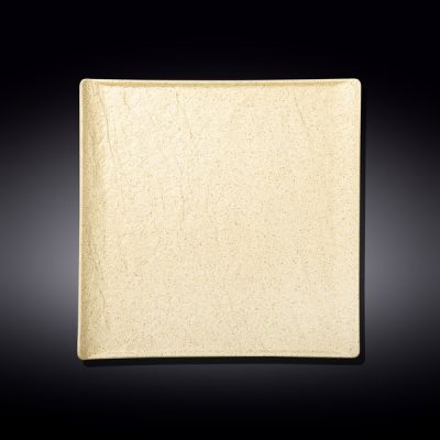 Тарелка квадр. 270*270 мм. Сэнд Wilmax /1/2/12/