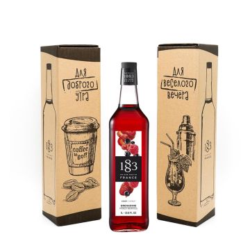 Сироп Гренадин 1л в фирменной коробке 1883 Maison Routin