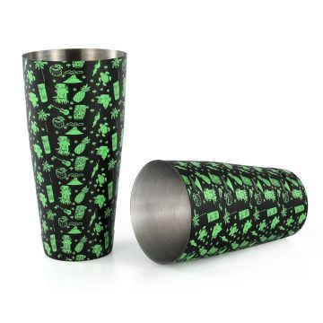 Шейкер 0,7 л Бостон Hawaii Tin нерж с покрытием B'Guys P.L.- Barbossa