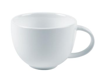 Чашка 320 мл Zeus (блюдце 26298), костяной фарфор