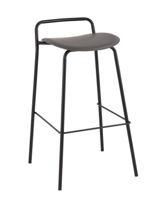 Стул барный Mantis экокожа темно-серый