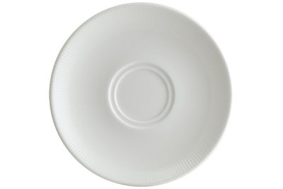 Блюдце d=160 мм. Ирис Белый (чашка 62903, 70607, 79498), форма Гурмэ Bonna /1/6/1848/