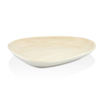 Тарелка 26*22,5*2,7 см овальная Velho Island Ivory By Bone Innovation [6]