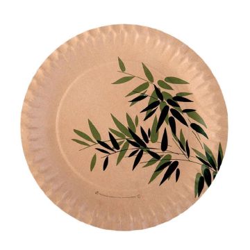 Тарелка Feel Green 18 см, картон, 100 шт, Garcia de PouИспания