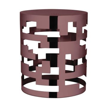 Подставка фуршетная стойка d 21 см h25,5 см круглая Brown Cutouts металл P.L. Hotelware