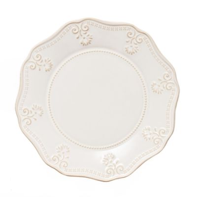 Тарелка 21,5 см, айвори LAC-PLT-215