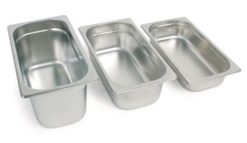 Гастроемкость 1/3 h=150 мм. 325*176 мм. 5,4 л. нерж. MGsteel /1/6/18/