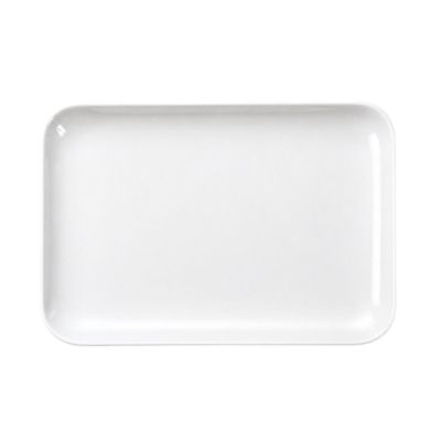 Блюдо 24,8*17,1*1,9 см прямоуг. с бортом White пластик меламин P.L. Proff Cuisine