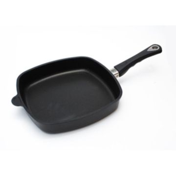 Сковорода 28*28*5 см, квадратная алюм. с антиприг. покрытием Германия