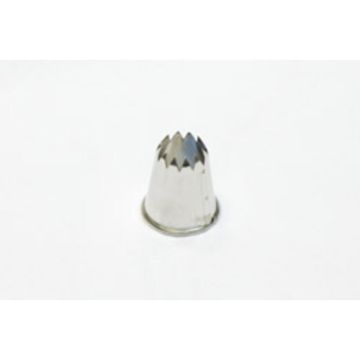 Насадка для кондитерского мешка "Закрытая звезда" 22 мм, h 4 см, d 3,5 см, P.L. Proff Cu