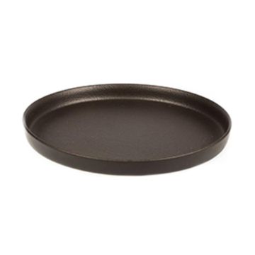 Тарелка с бортом d 27 см h2,8 см Smooth Black Raw Stellar P.L. Proff Cuisine [3]