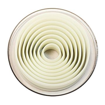 Набор форм-резаков "Кольцо" 9 шт 20/30/40/50/60/70/80/90/100 мм h3,5 см пласт. P.L.