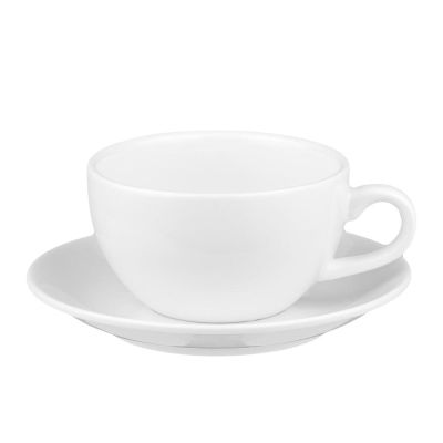Чайная пара 300 мл белая d 10,5 см h6,8 см фарфор P.L. Proff Cuisine [4]