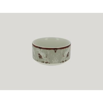 Салатник RAK Porcelain Peppery круглый штабелируемый 300 мл, d 10 см, серый цвет