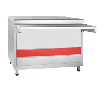 Прилавок для горячих напитков ПГН-70КМ-02 нейтральный стол столешница нерж. (21000011561)