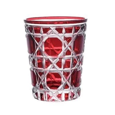 Стакан Олд Фэшн 340 мл Red Panel d 8,5 см h10,9 см "UTOPIA" P.L.- Barbossa [6]