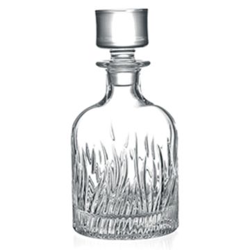 Графин 0,89 л штоф с крышкой хр. стекло FIRE d 12 см h22 см RCR [1]