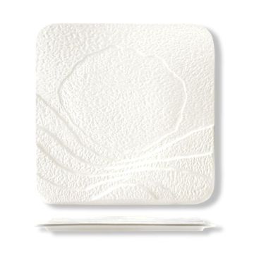 Тарелка 30*30 см квадратная Oyster белая фарфор P.L. Proff Cuisine [1]