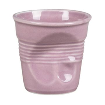 Чашка  90 мл кофейная без ручки сиреневая d 6,4 см h6 см мятая Barista (Бариста) P.L. [6]
