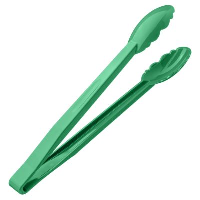 Щипцы универсальные 30 см. поликарбонат, зеленые (до +120°C) MGprof /1/20/