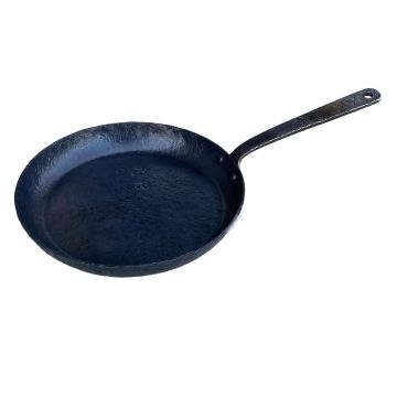 Сковорода для подачи 24 см h3,3 см круглая "Vintage Blued" углерод. сталь ИНДУКЦИЯ P.L.