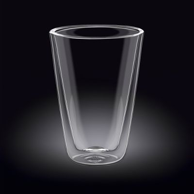 Хайбол (стакан) 500 мл. d=100 мм. h=153 мм. с двойными стенками Термостекло Wilmax /1/48/