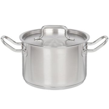 Кастрюля  3 л, 18*12 см с крышкой нерж. ИНДУКЦИЯ P.L. PC - "КАТУНЬ"