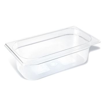 Гастроемкость 1/3 h200 мм поликарбонат 325*175*200 мм прозрачная 7,9 л P.L.