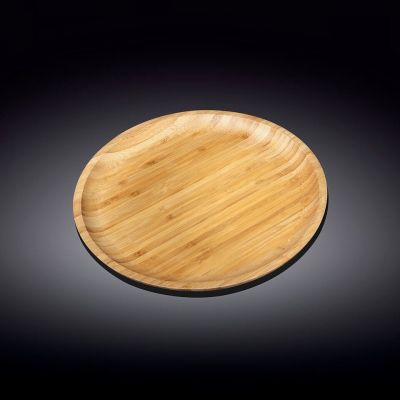 Блюдо для подачи круг. d=23 см. бамбук Wilmax /1/6/60/ АКЦИЯ