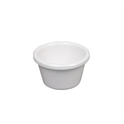 Соусник  50 мл d 5,9 см h3,6 см круглый пластик белый P.L. Proff Cuisine