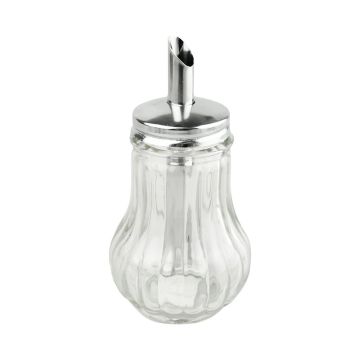 Сахарница с дозатором 125 мл d 6,5 см h13,2 см стекло/нерж. P.L. Proff Cuisine