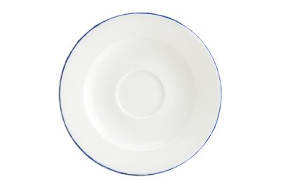 Блюдце d=160 мм. Ретро синий край (чашка 69205) Bonna /1/6/1848/