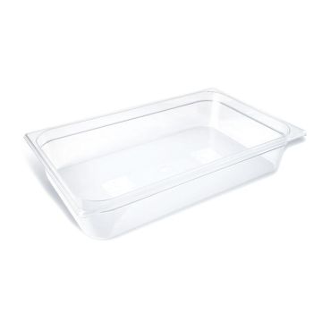 Гастроемкость 1/1 h150 мм поликарбонат 530*325*150 мм прозрачная 20 л P.L.