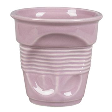 Чашка 400 мл кофейная без ручки сиреневая d 10,3 см h10,3 см мятая Barista (Бариста) P.L. [6]