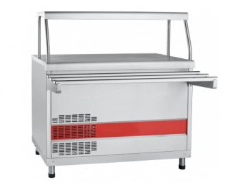 Прилавок холодильный ПВВ(Н)-70КМ-НШ открытый столешница нерж. (21000011571)