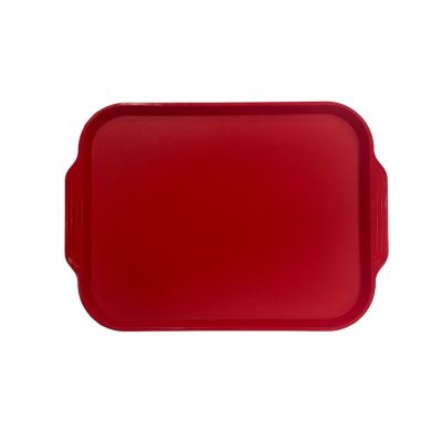 Поднос 45*34,5 см. красный (163) поверхность шагрень MGprof /1/10/