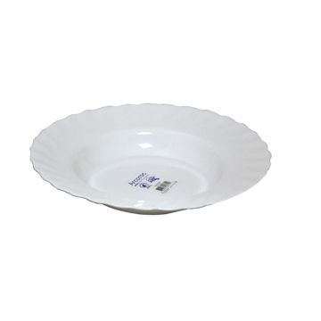 Тарелка глубокая 300/650 мл d 24 см h4 см Трианон Opal ARC [6]