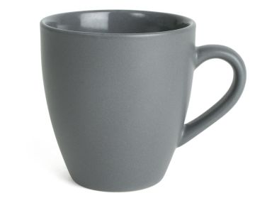 Кружка Athena 320 мл серая, керамика