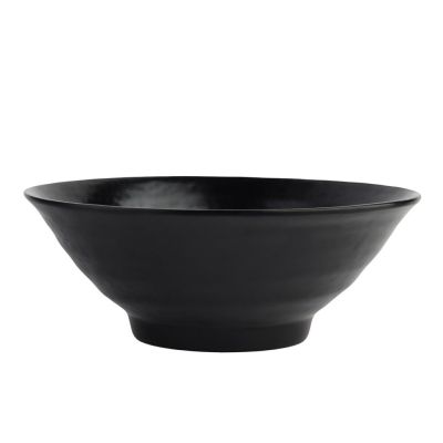 Салатник  600 мл миска для лапши d 18 см пластик меламин Black Finish P.L. Proff Cuisine